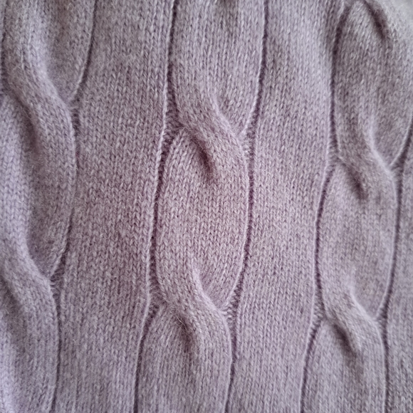 HAROLD'S Vintage Cashmere Purple Violet Sweater - Picture 5 of 7